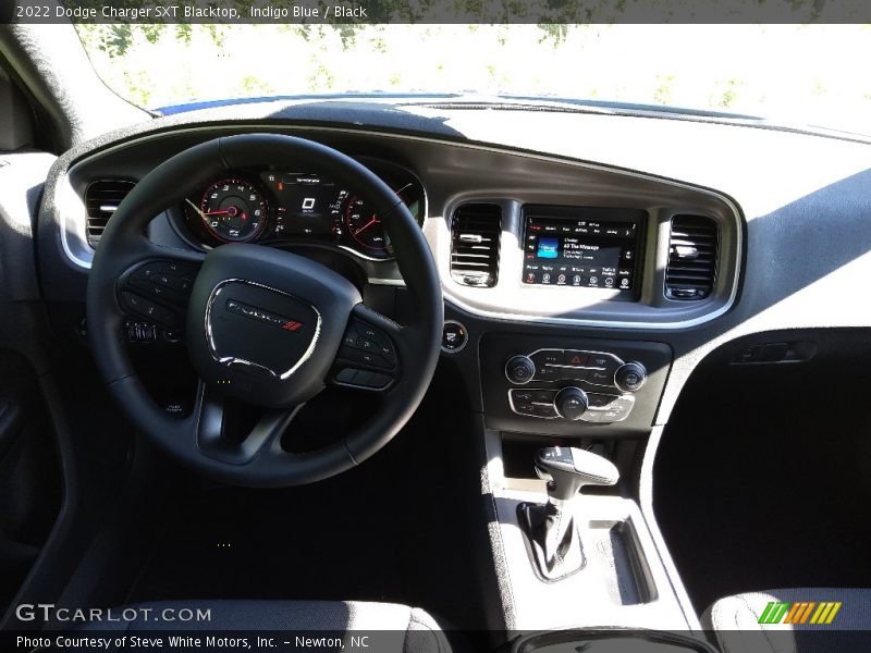 Indigo Blue / Black 2022 Dodge Charger SXT Blacktop