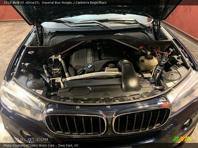 Imperial Blue Metallic / Canberra Beige/Black 2016 BMW X5 xDrive35i