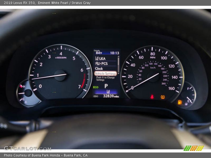  2019 RX 350 350 Gauges