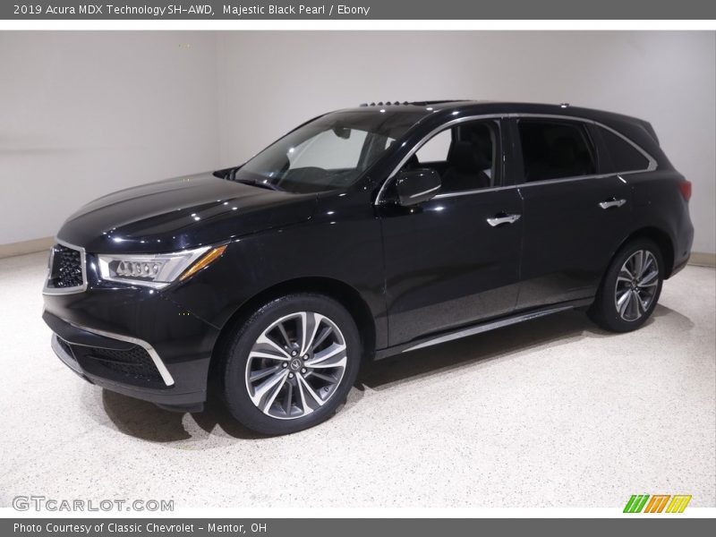 Majestic Black Pearl / Ebony 2019 Acura MDX Technology SH-AWD