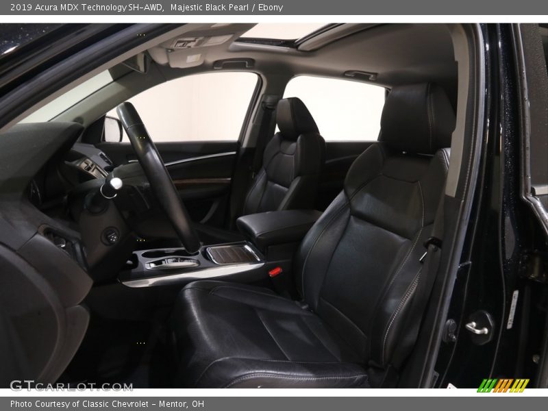 Majestic Black Pearl / Ebony 2019 Acura MDX Technology SH-AWD