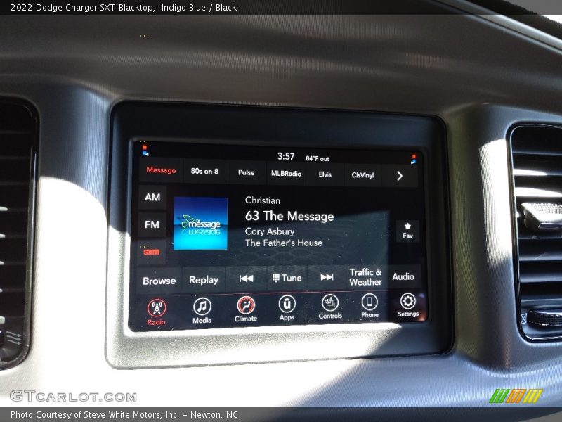 Indigo Blue / Black 2022 Dodge Charger SXT Blacktop