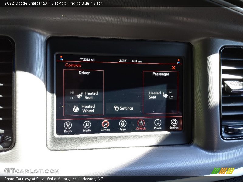 Indigo Blue / Black 2022 Dodge Charger SXT Blacktop