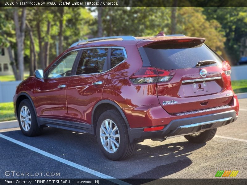 Scarlet Ember Tintcoat / Charcoal 2020 Nissan Rogue SV AWD