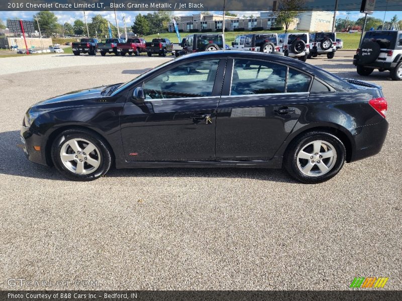 Black Granite Metallic / Jet Black 2016 Chevrolet Cruze Limited LT