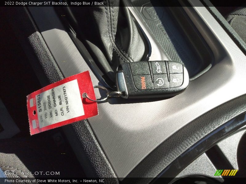 Indigo Blue / Black 2022 Dodge Charger SXT Blacktop