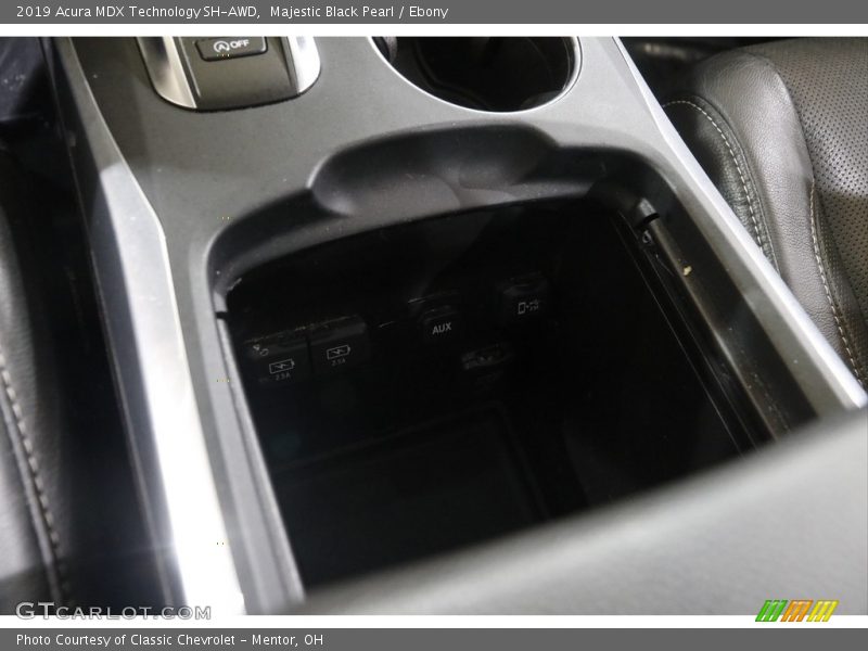 Majestic Black Pearl / Ebony 2019 Acura MDX Technology SH-AWD