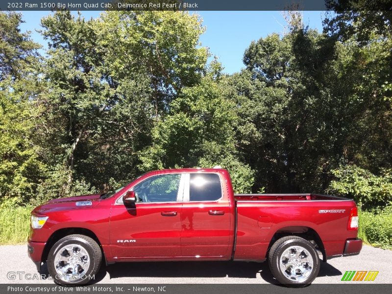  2022 1500 Big Horn Quad Cab Delmonico Red Pearl