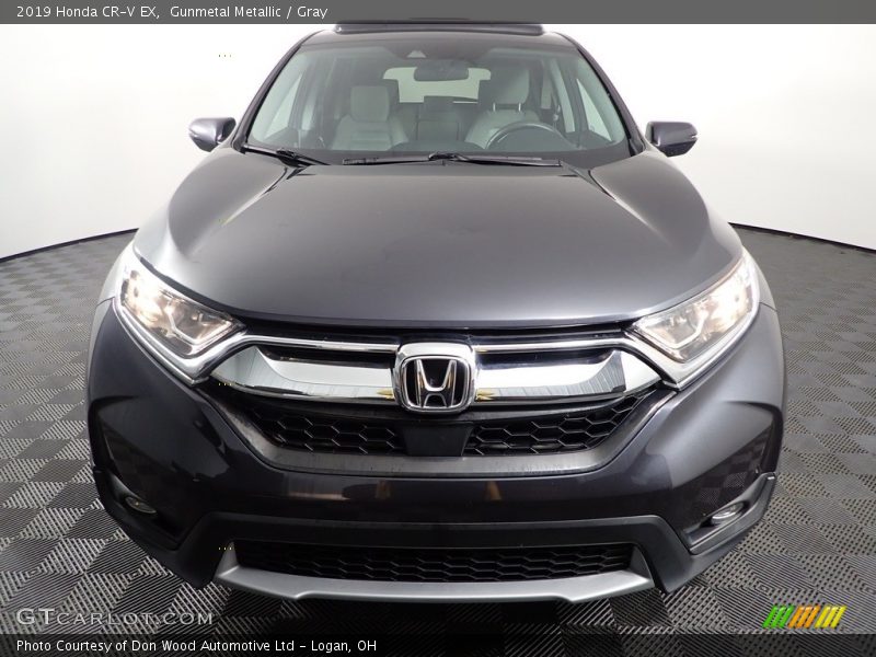 Gunmetal Metallic / Gray 2019 Honda CR-V EX