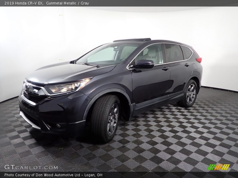 Gunmetal Metallic / Gray 2019 Honda CR-V EX