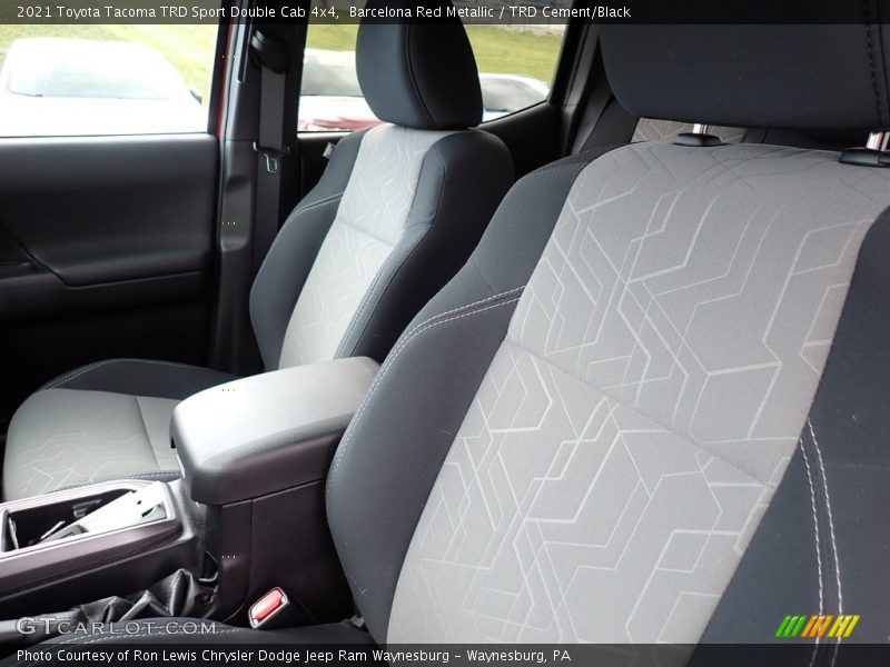 Barcelona Red Metallic / TRD Cement/Black 2021 Toyota Tacoma TRD Sport Double Cab 4x4