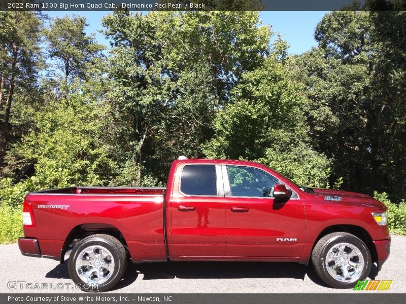  2022 1500 Big Horn Quad Cab Delmonico Red Pearl