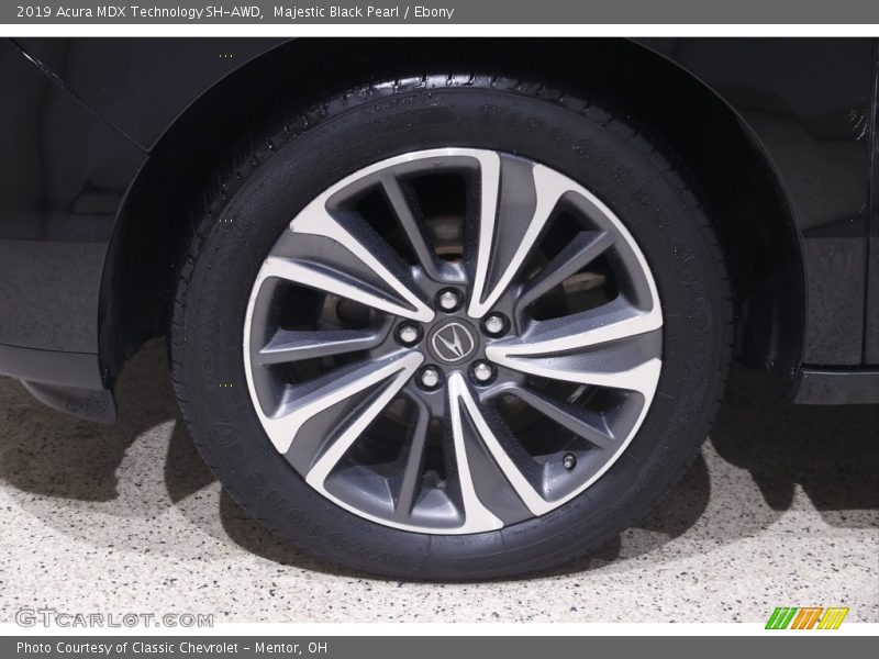 Majestic Black Pearl / Ebony 2019 Acura MDX Technology SH-AWD
