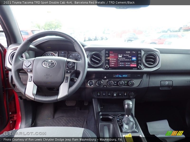 Barcelona Red Metallic / TRD Cement/Black 2021 Toyota Tacoma TRD Sport Double Cab 4x4