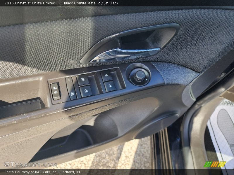 Black Granite Metallic / Jet Black 2016 Chevrolet Cruze Limited LT