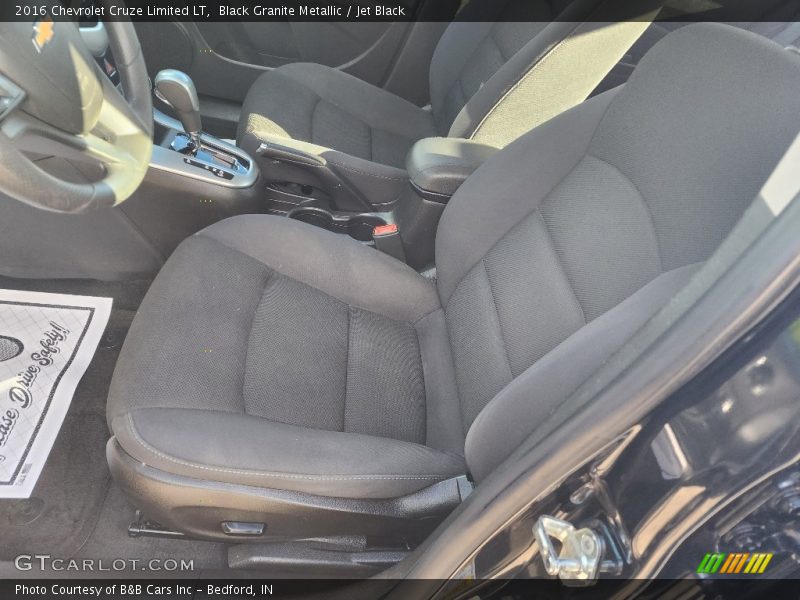 Black Granite Metallic / Jet Black 2016 Chevrolet Cruze Limited LT