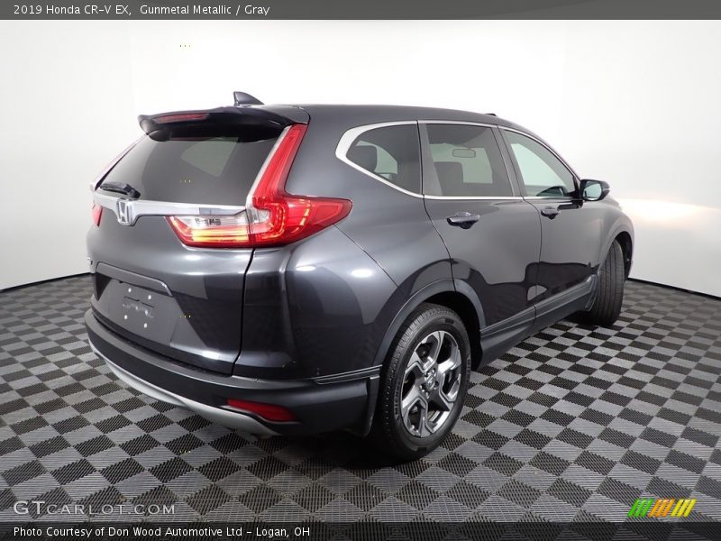 Gunmetal Metallic / Gray 2019 Honda CR-V EX