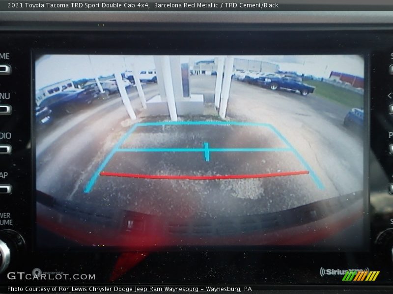 Barcelona Red Metallic / TRD Cement/Black 2021 Toyota Tacoma TRD Sport Double Cab 4x4