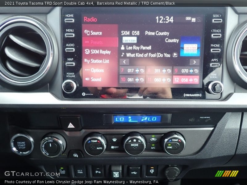Barcelona Red Metallic / TRD Cement/Black 2021 Toyota Tacoma TRD Sport Double Cab 4x4
