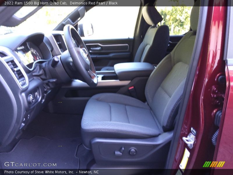 Delmonico Red Pearl / Black 2022 Ram 1500 Big Horn Quad Cab