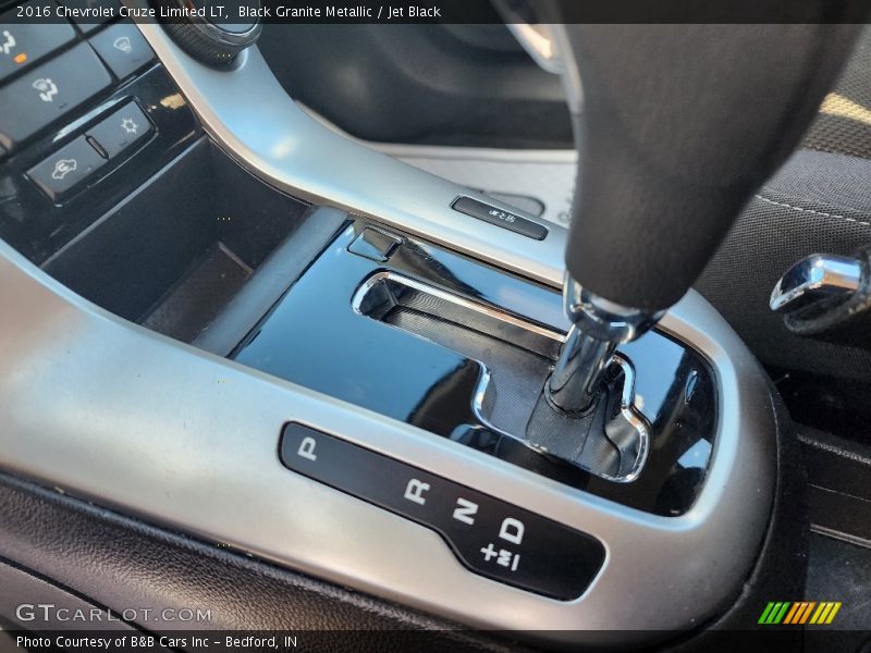 Black Granite Metallic / Jet Black 2016 Chevrolet Cruze Limited LT