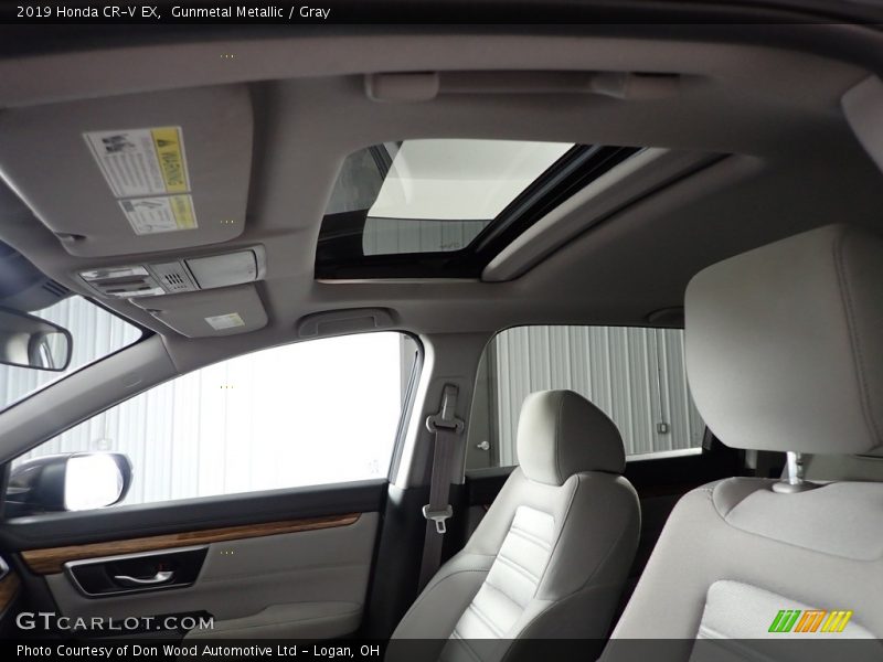 Gunmetal Metallic / Gray 2019 Honda CR-V EX