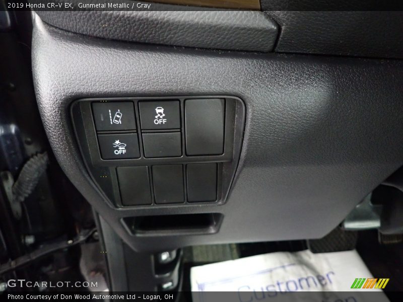 Gunmetal Metallic / Gray 2019 Honda CR-V EX