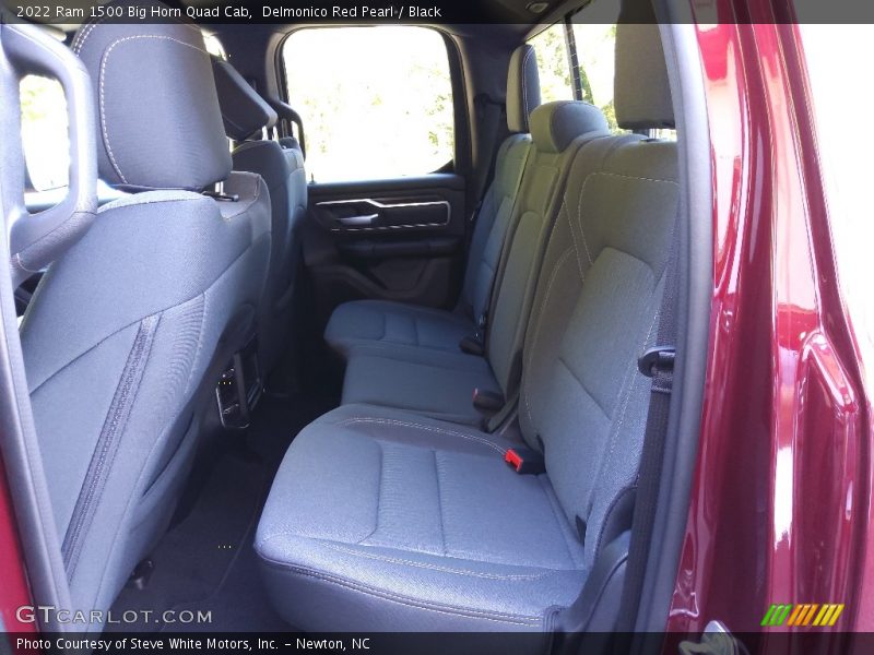Delmonico Red Pearl / Black 2022 Ram 1500 Big Horn Quad Cab