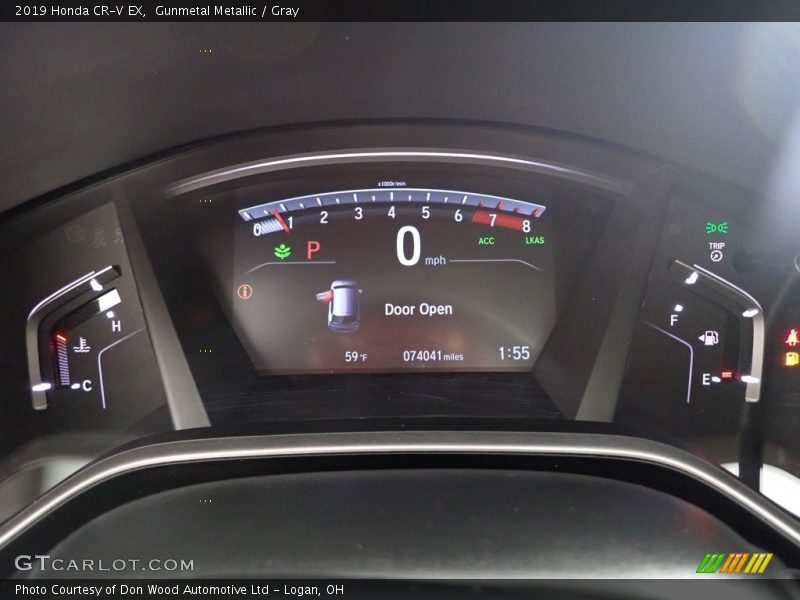 Gunmetal Metallic / Gray 2019 Honda CR-V EX