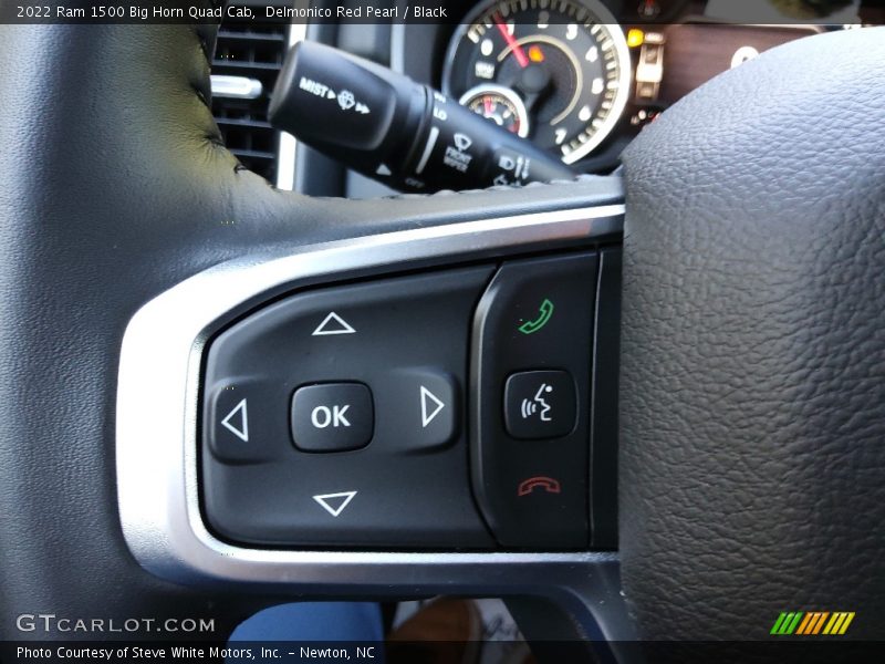  2022 1500 Big Horn Quad Cab Steering Wheel