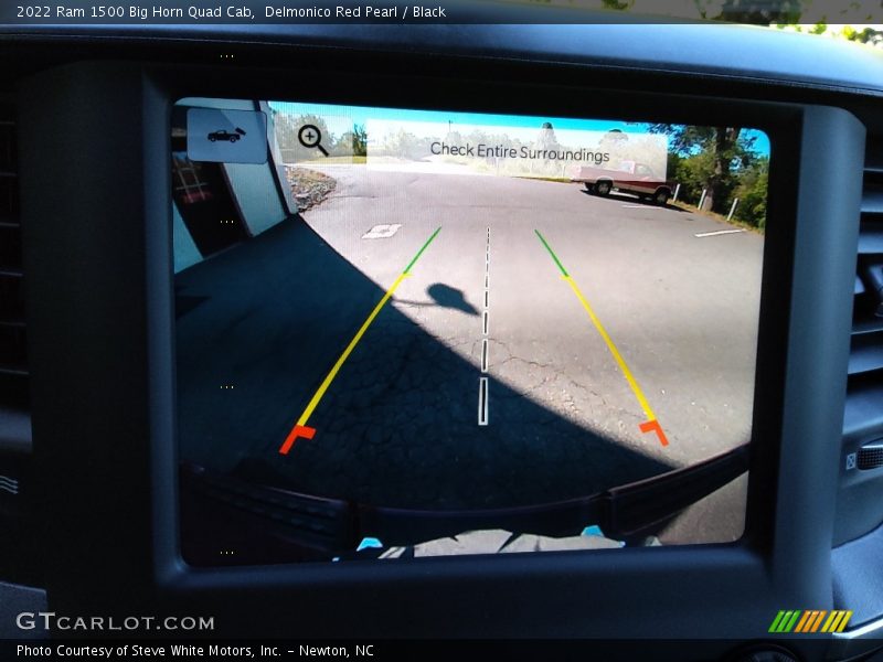 Delmonico Red Pearl / Black 2022 Ram 1500 Big Horn Quad Cab