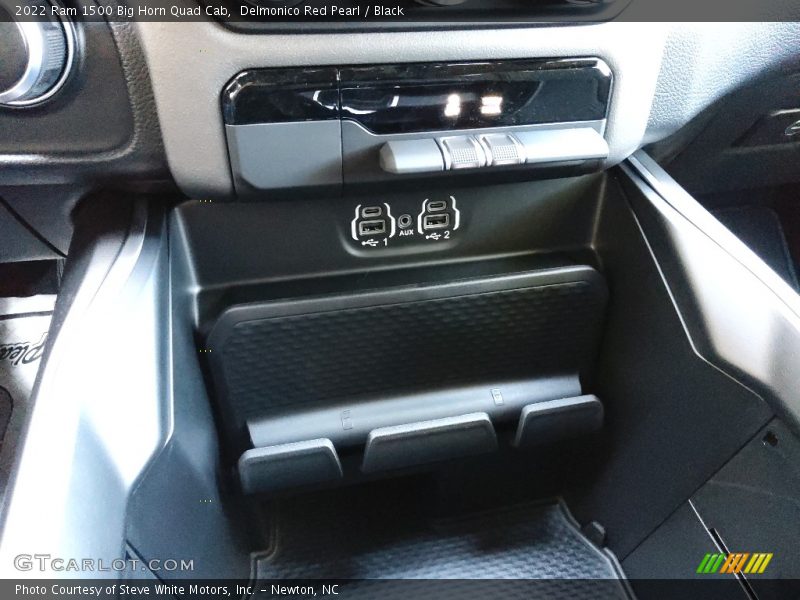 Delmonico Red Pearl / Black 2022 Ram 1500 Big Horn Quad Cab