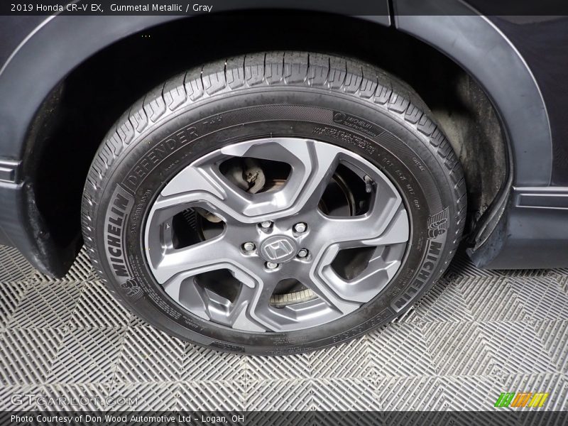 Gunmetal Metallic / Gray 2019 Honda CR-V EX