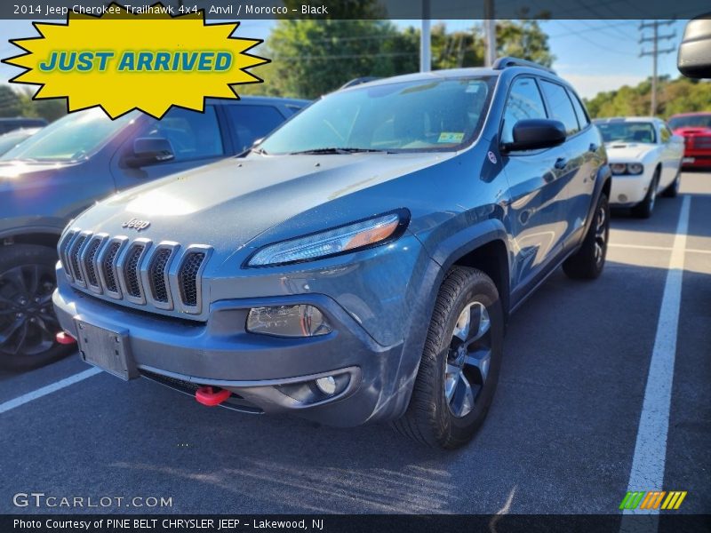Anvil / Morocco - Black 2014 Jeep Cherokee Trailhawk 4x4