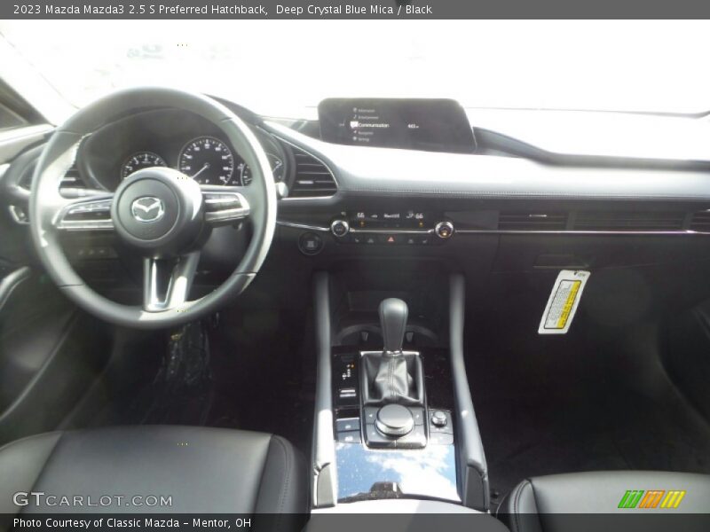 Dashboard of 2023 Mazda3 2.5 S Preferred Hatchback