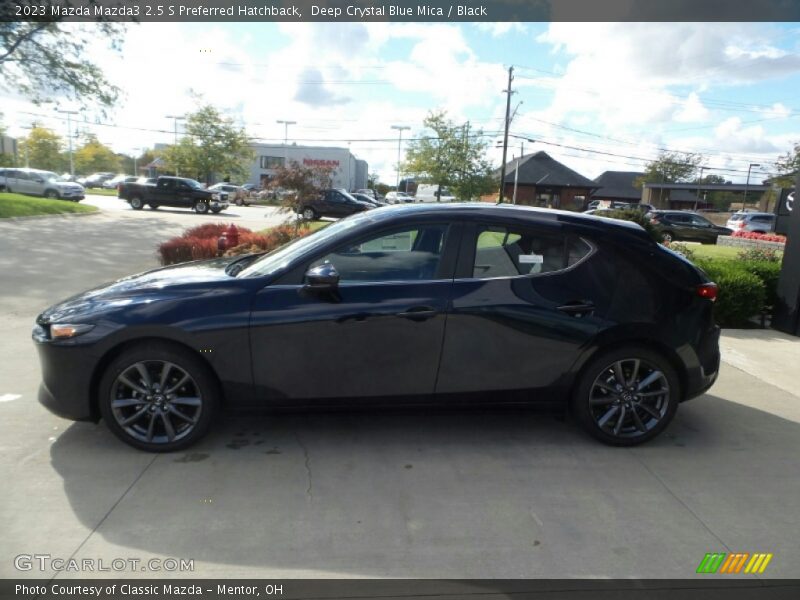  2023 Mazda3 2.5 S Preferred Hatchback Deep Crystal Blue Mica