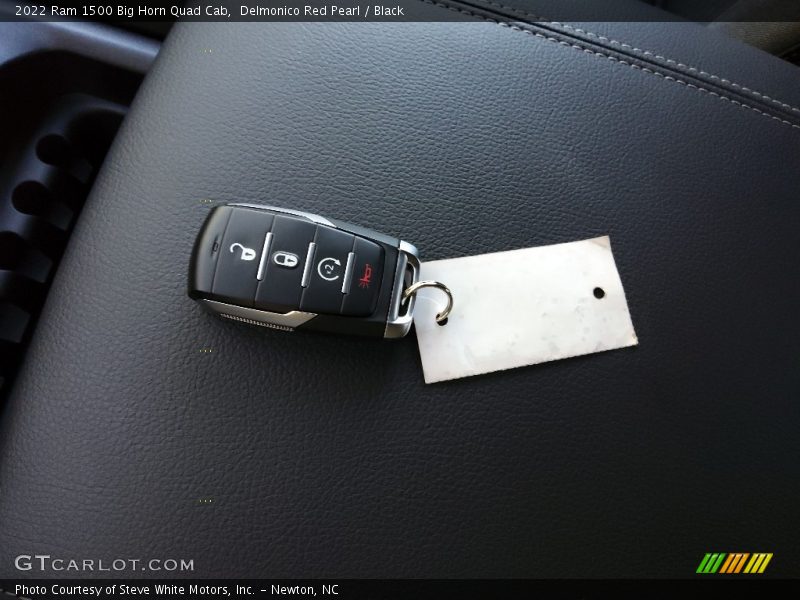 Delmonico Red Pearl / Black 2022 Ram 1500 Big Horn Quad Cab