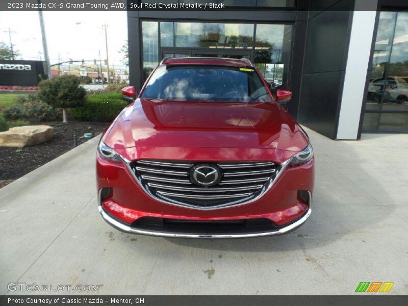 Soul Red Crystal Metallic / Black 2023 Mazda CX-9 Grand Touring AWD