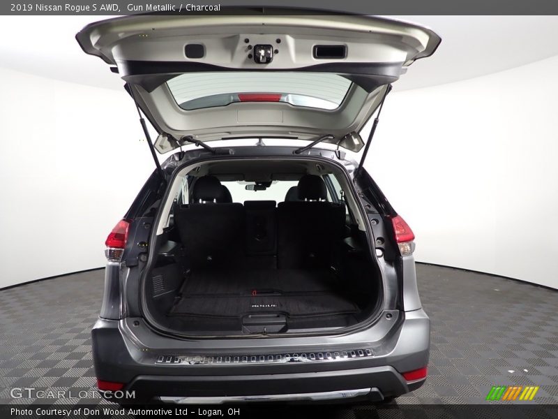 Gun Metallic / Charcoal 2019 Nissan Rogue S AWD
