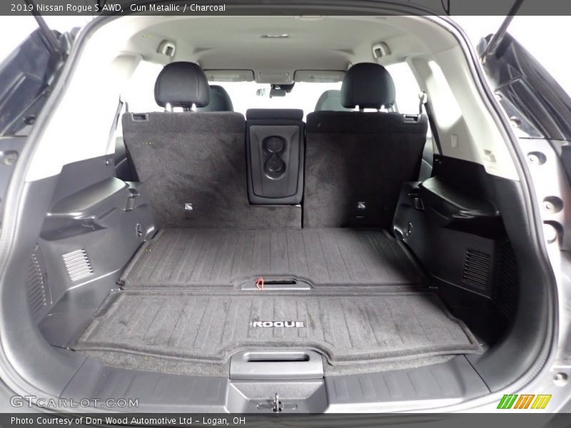 Gun Metallic / Charcoal 2019 Nissan Rogue S AWD