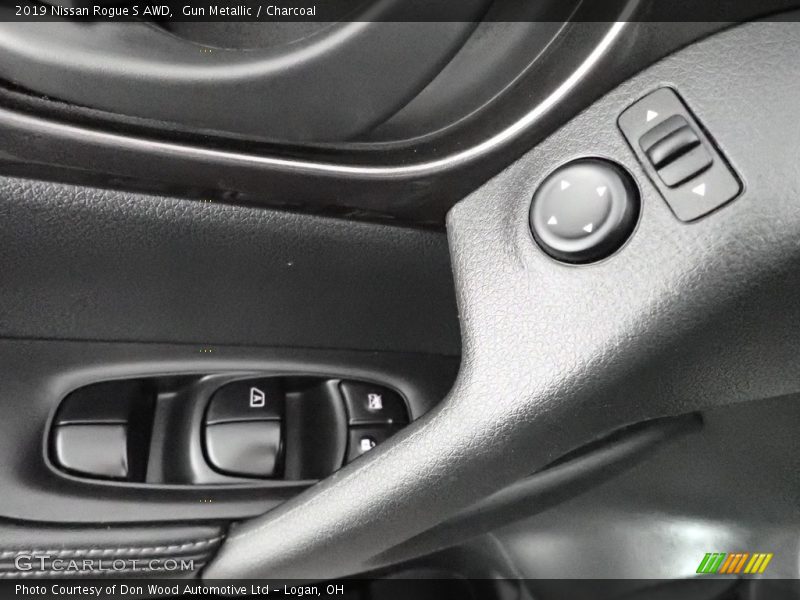 Gun Metallic / Charcoal 2019 Nissan Rogue S AWD
