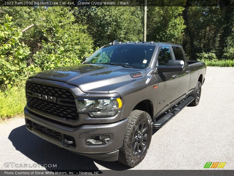 Granite Crystal Metallic / Black 2022 Ram 2500 Big Horn Crew Cab 4x4