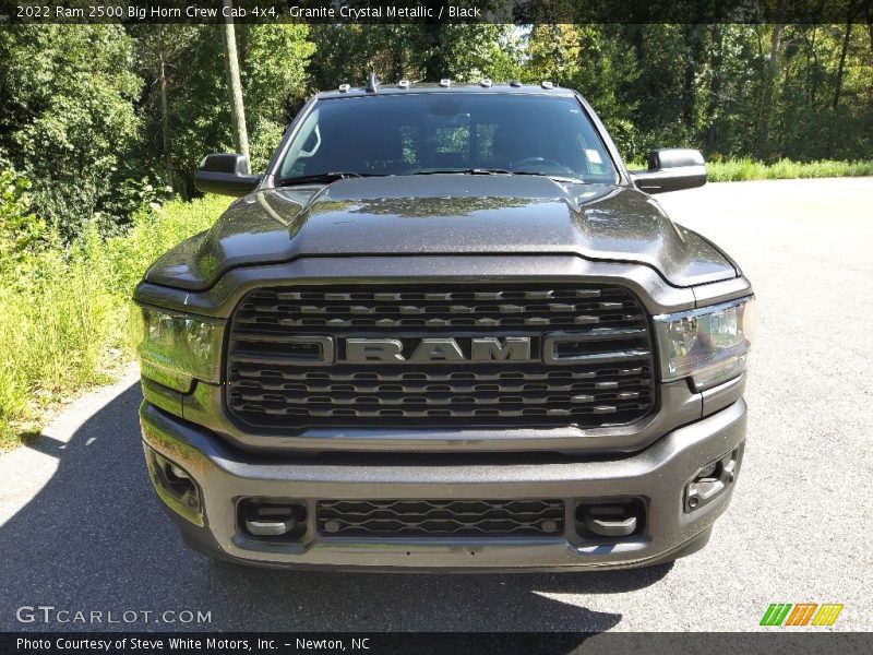 Granite Crystal Metallic / Black 2022 Ram 2500 Big Horn Crew Cab 4x4