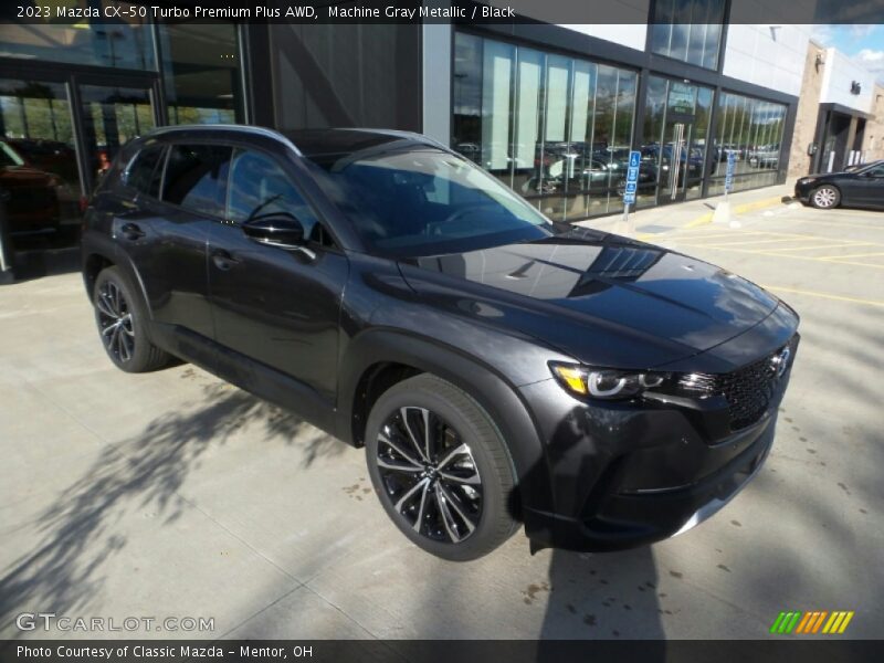 Machine Gray Metallic / Black 2023 Mazda CX-50 Turbo Premium Plus AWD