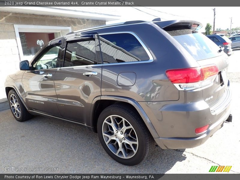 Granite Crystal Metallic / Black 2020 Jeep Grand Cherokee Overland 4x4