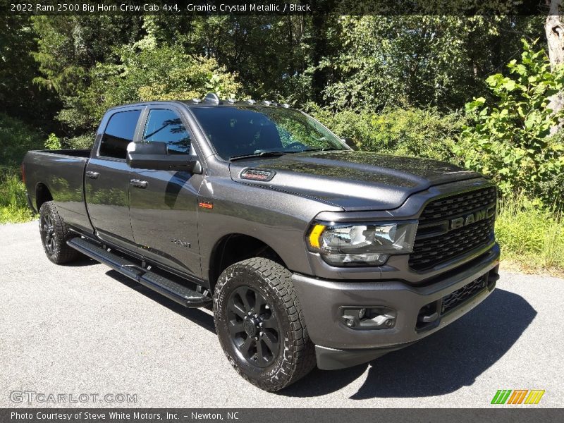 Granite Crystal Metallic / Black 2022 Ram 2500 Big Horn Crew Cab 4x4