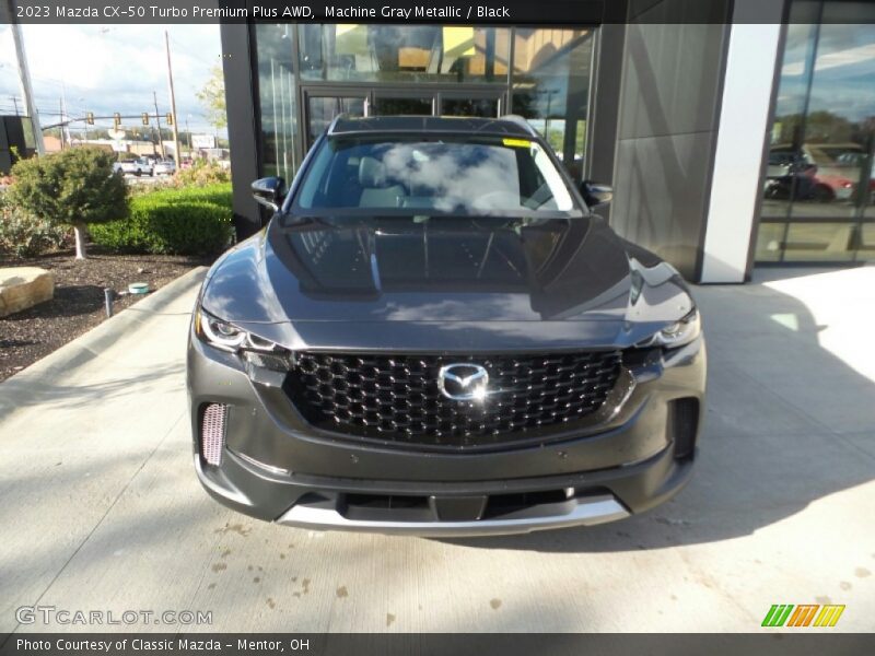 Machine Gray Metallic / Black 2023 Mazda CX-50 Turbo Premium Plus AWD