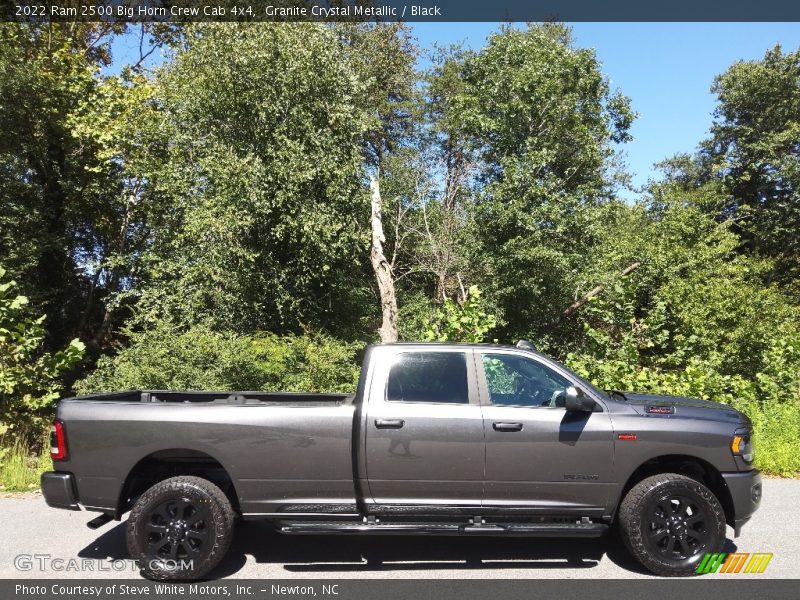 Granite Crystal Metallic / Black 2022 Ram 2500 Big Horn Crew Cab 4x4