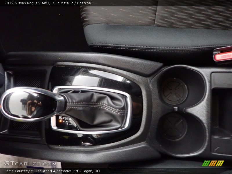 Gun Metallic / Charcoal 2019 Nissan Rogue S AWD