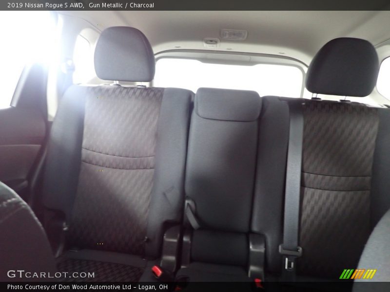 Gun Metallic / Charcoal 2019 Nissan Rogue S AWD